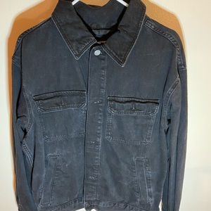 Men’s H&M Black Denim Jacket Large